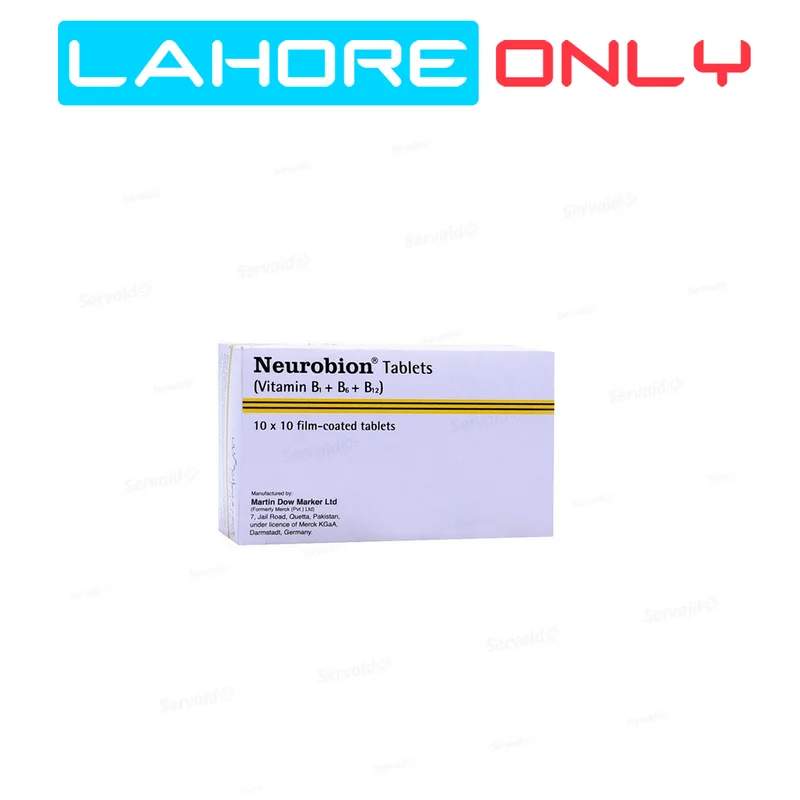 Neurobion B-Complex Tablets (100 Tablets) — authentic medicine packaging
