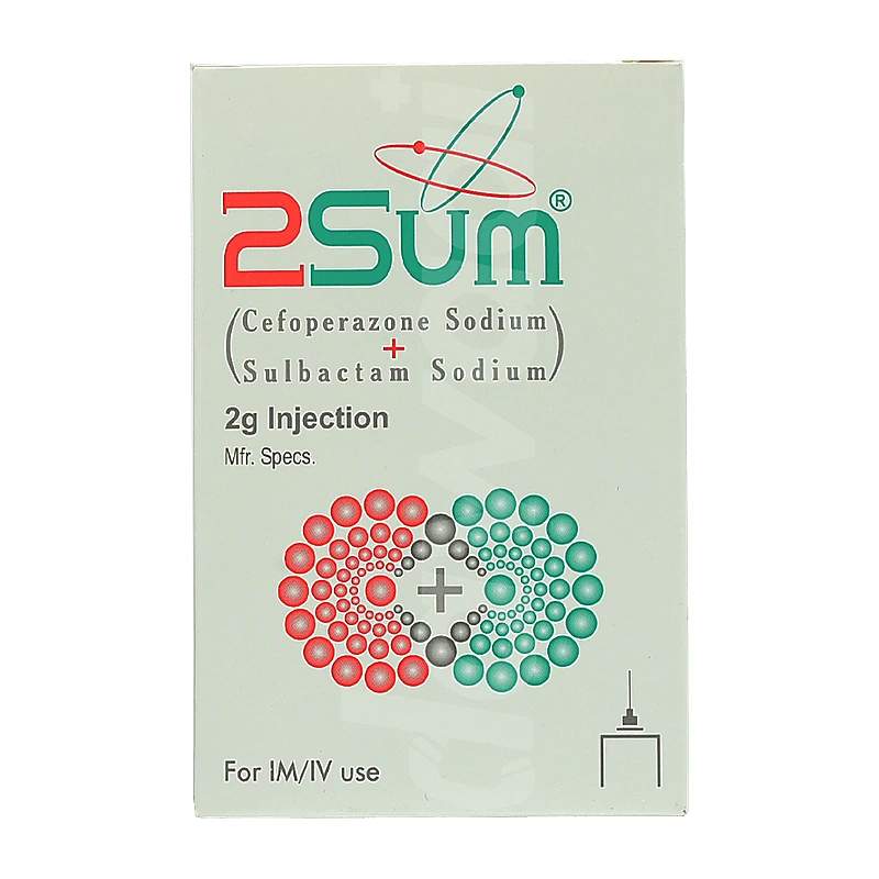 2Sum (2G) 1 Vial Injection — authentic medicine packaging