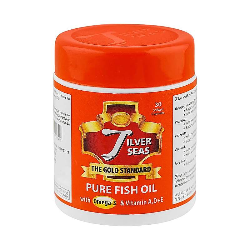 7Ilver Seas Pure Fish Oil (30S) — authentic medicine packaging