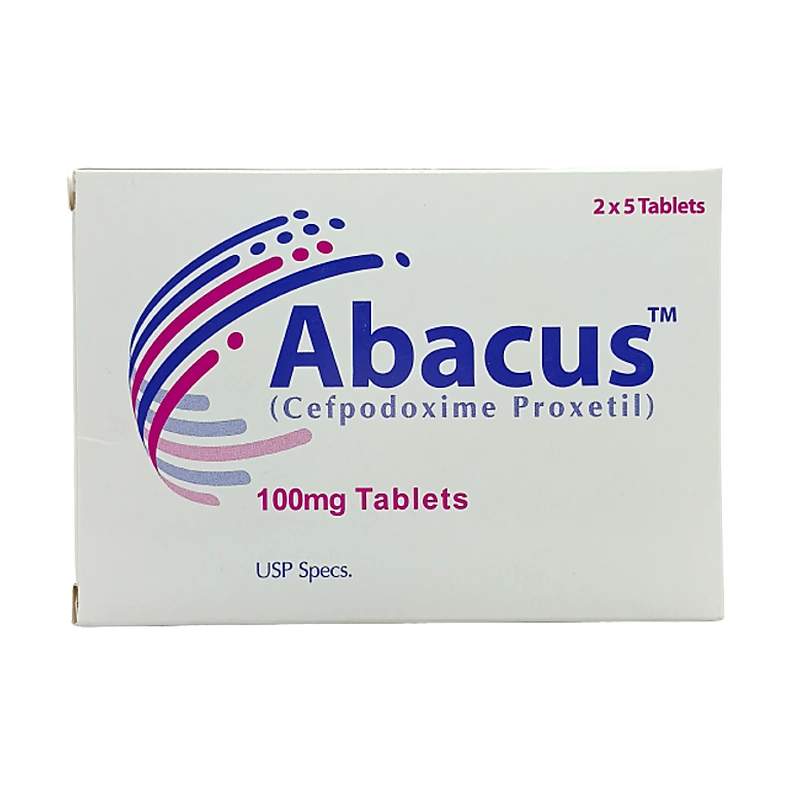 Abacus (100Mg) 10 Tablets — authentic medicine packaging