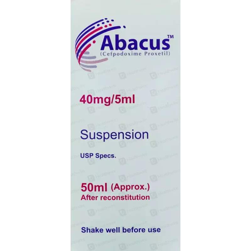 Abacus (40Mg/5Ml) 50Ml Suspension 1S — authentic medicine packaging