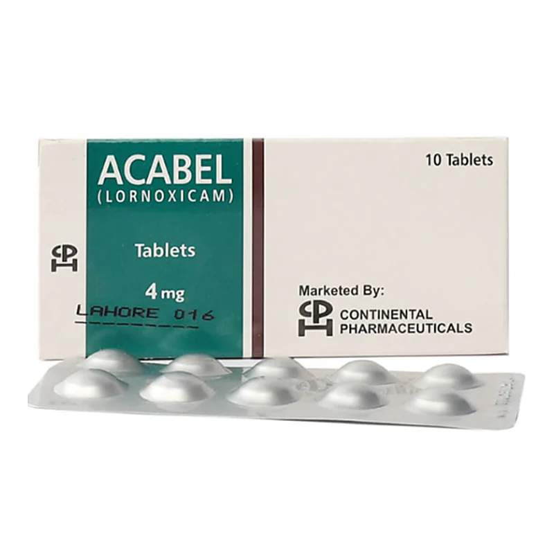 Acabel (4Mg) 10 Tablets — authentic medicine packaging