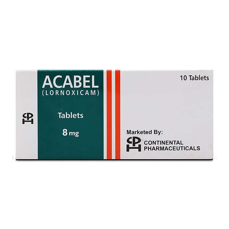 Acabel (8Mg) 10 Tablets — authentic medicine packaging