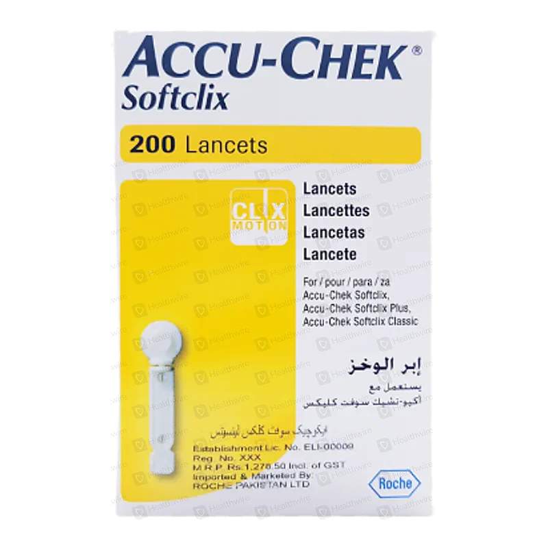Accu-Chek (Active) Glucometer — authentic medicine packaging