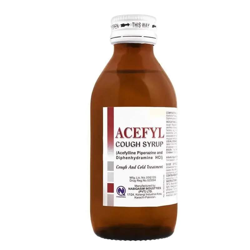Acefyl (120Ml) Syrup — authentic medicine packaging