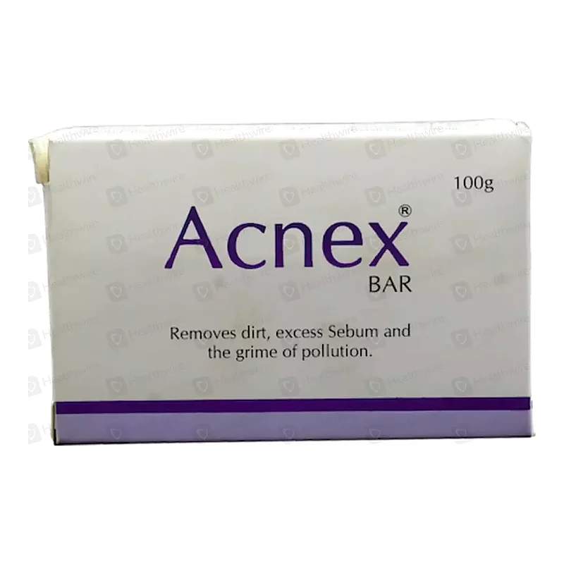 Acnex (2%) 100G Bar — authentic medicine packaging