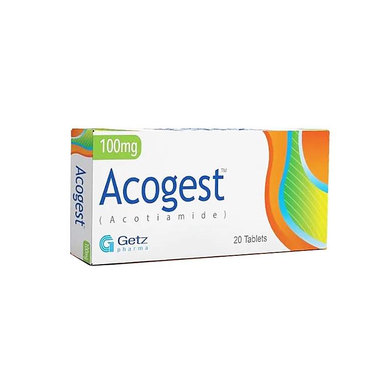Acogest (100Mg) 20 Tablets — authentic medicine packaging