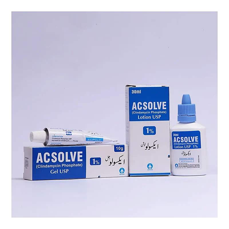 Acsolve (1%) 10G Gel — authentic medicine packaging