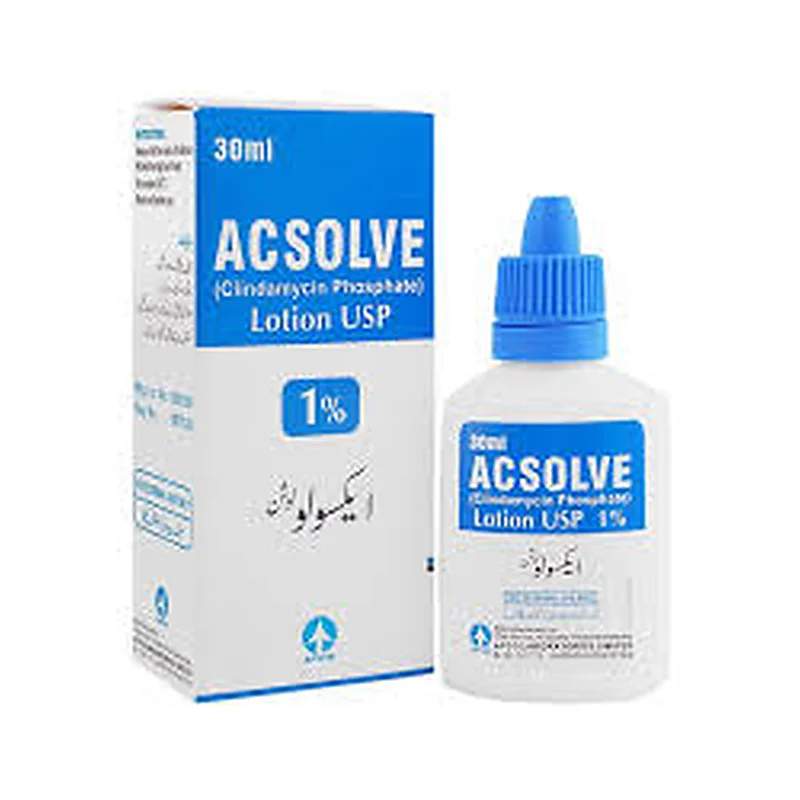 Acsolve (1%) 30Ml Lotion — authentic medicine packaging