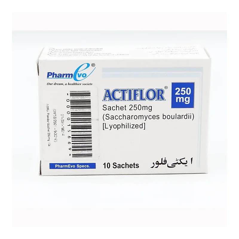 Actiflor (250Mg) 10 Sachets — authentic medicine packaging