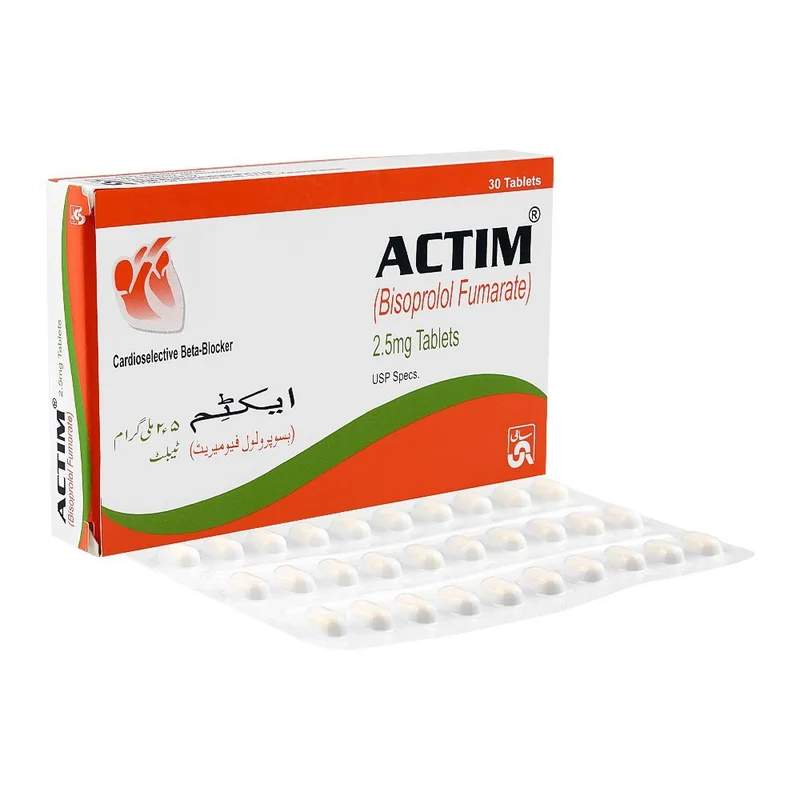 Actim (2.5Mg) 30 Tablets — authentic medicine packaging