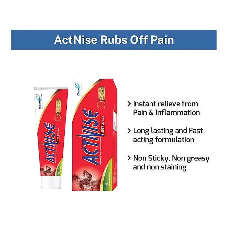 Actnise (50G) Cream 1S — authentic medicine packaging