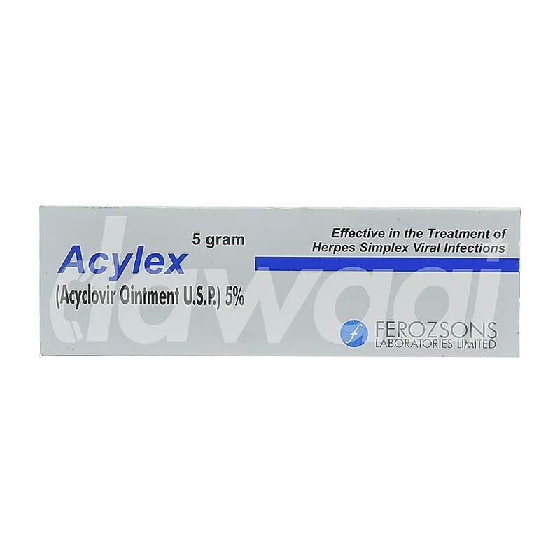 Acylex (5%) 5G Ointment — authentic medicine packaging