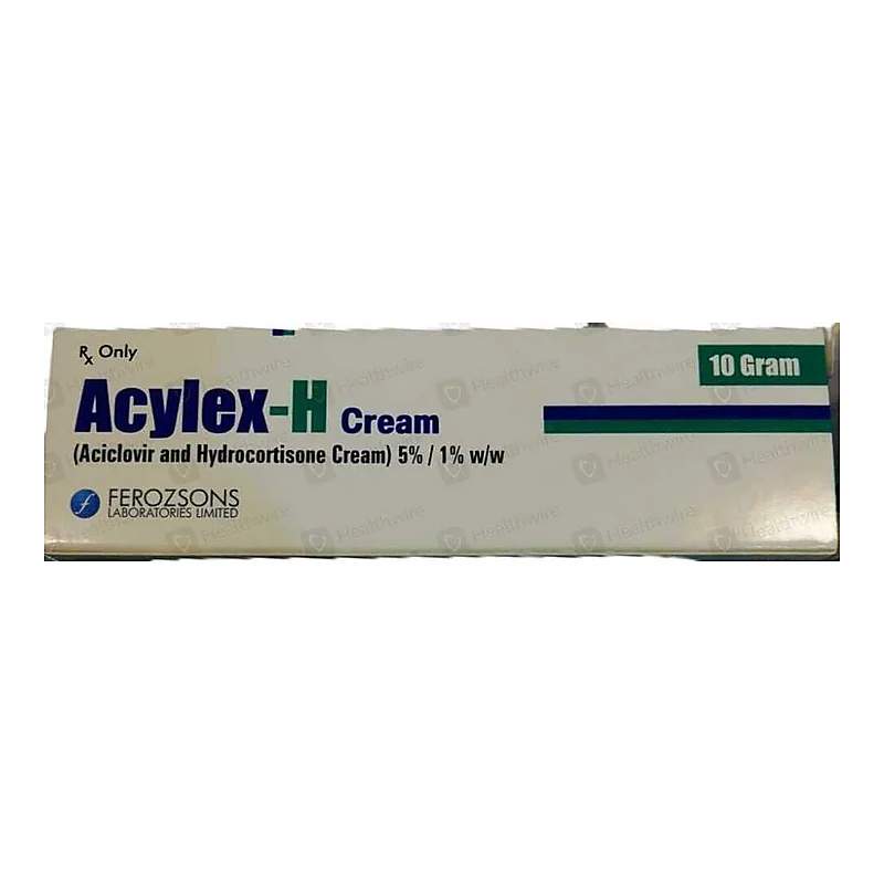 Acylex-H (10Gm) Cream — authentic medicine packaging