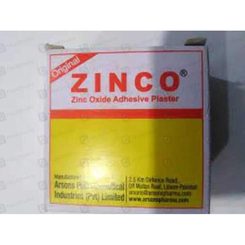 Adhesive Zinco Tape 1 Inch — authentic medicine packaging