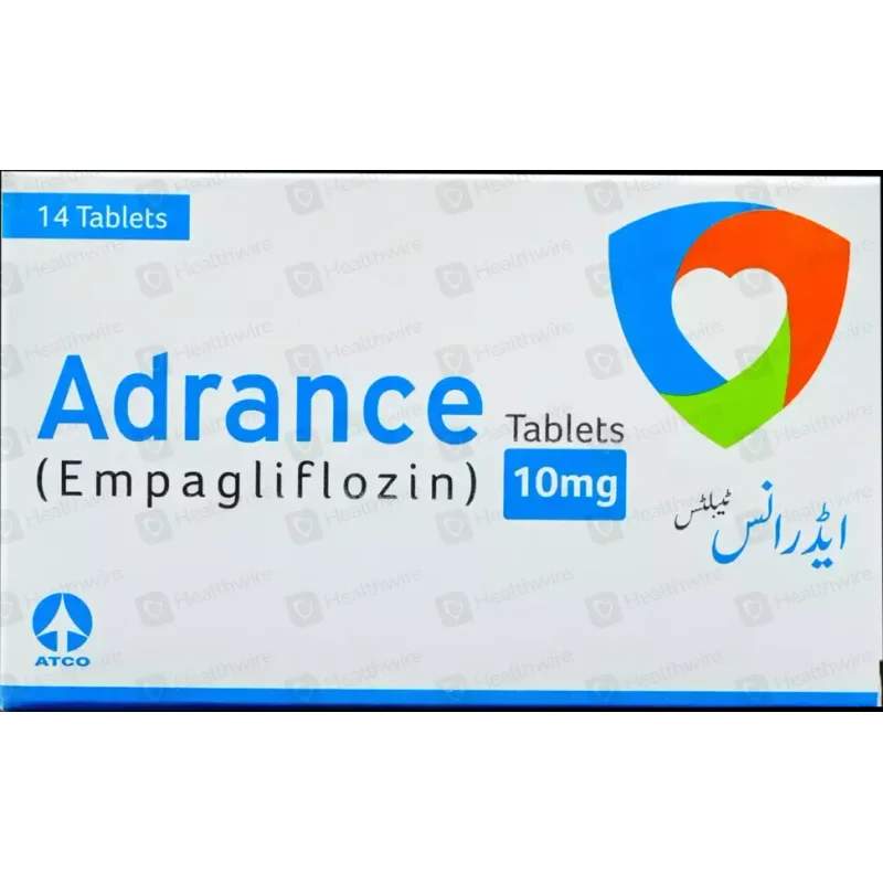Adrance (10Mg) 14 Tablets — authentic medicine packaging