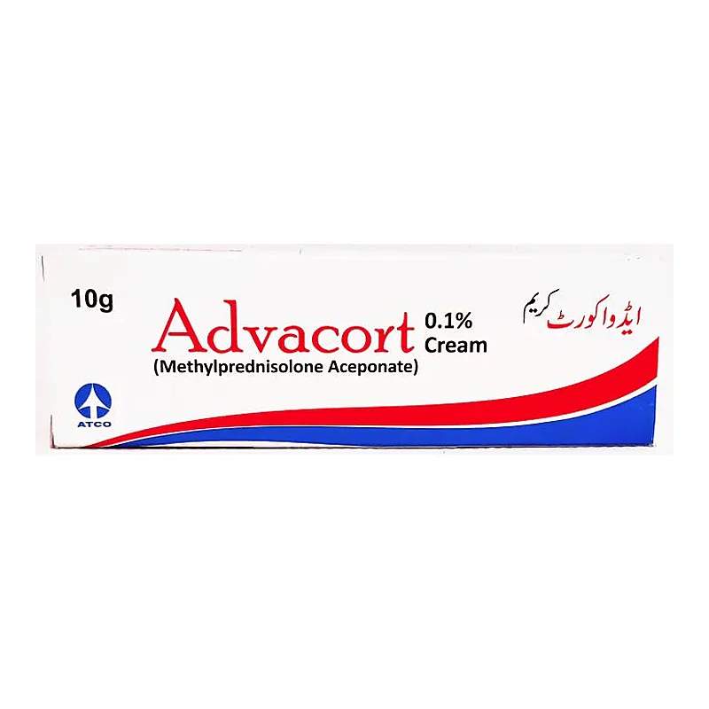 Advacort (0.1%) 10G Cream — authentic medicine packaging