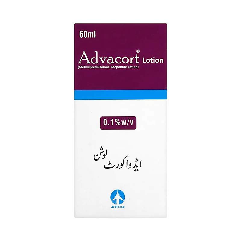 Advacort (60Ml) Lotion — authentic medicine packaging