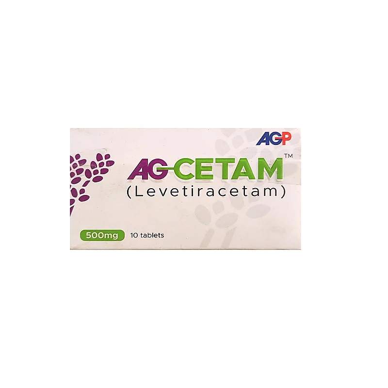 Agcetam (500Mg) 10 Tablets — authentic medicine packaging