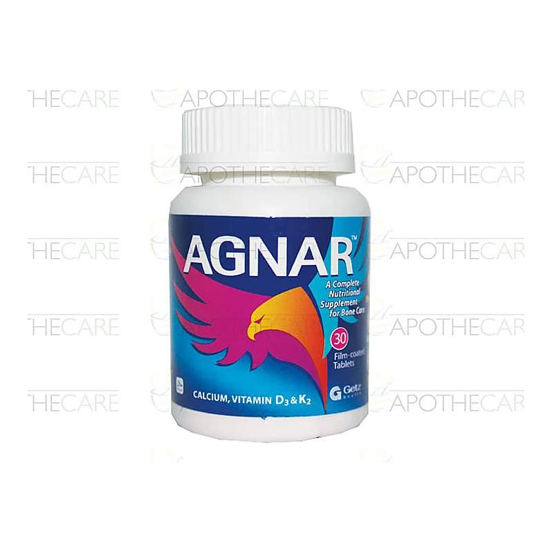 Agnar 30 Tablets — authentic medicine packaging
