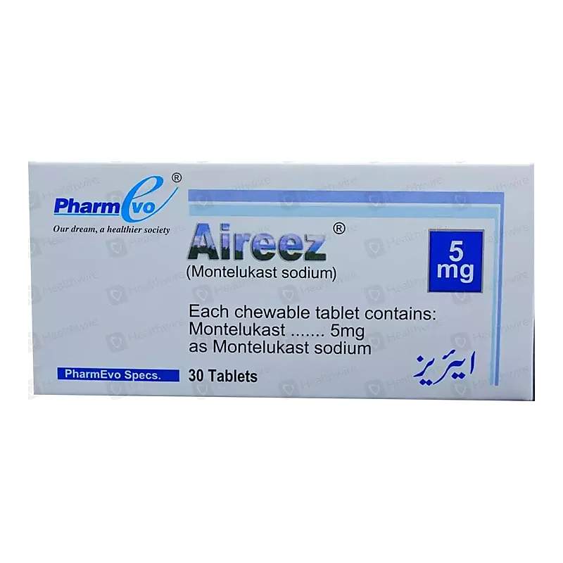 Aireez (10Mg) 30 Tablets — authentic medicine packaging