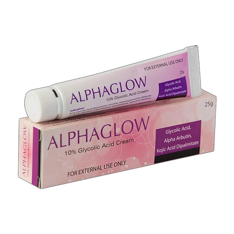 Alphaglow (25G) Cream — authentic medicine packaging