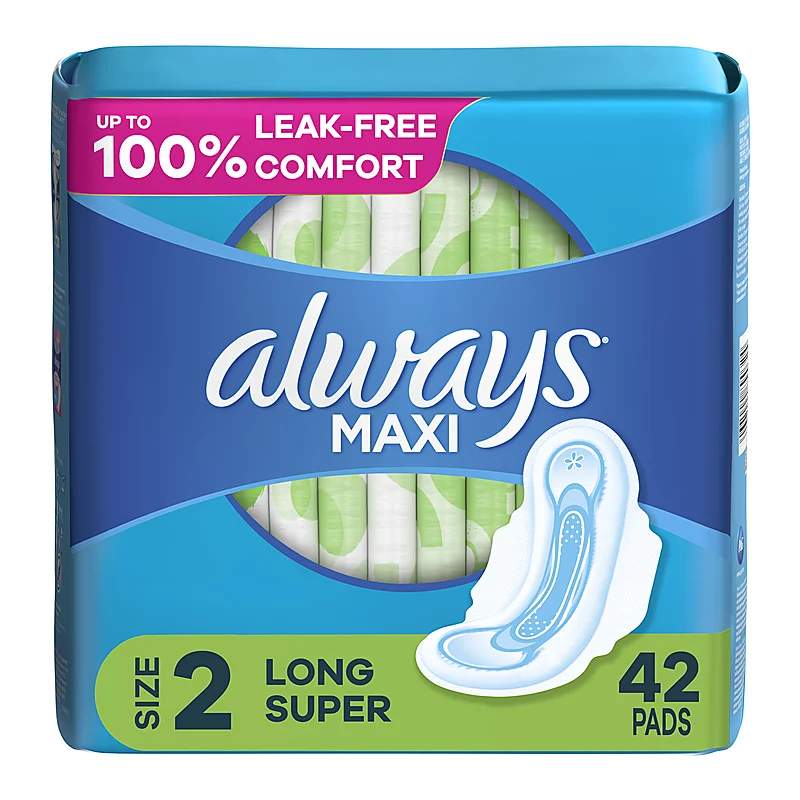 Always Maxi Thick (Xl) 8 Pads — authentic medicine packaging