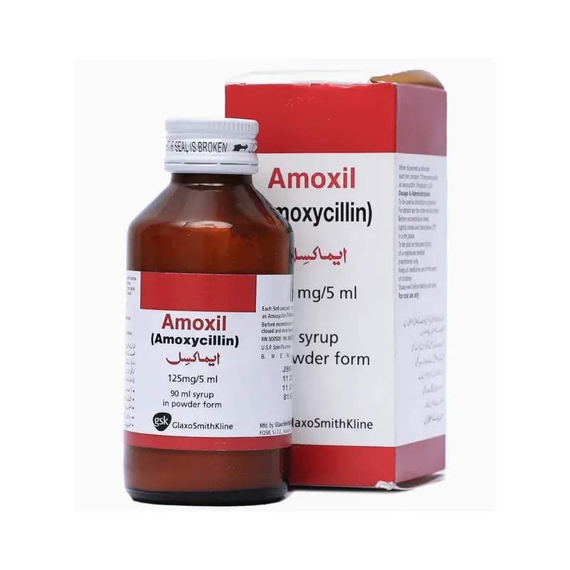 Amoxil (125/1.25Ml) 20Ml Oral Drops — authentic medicine packaging
