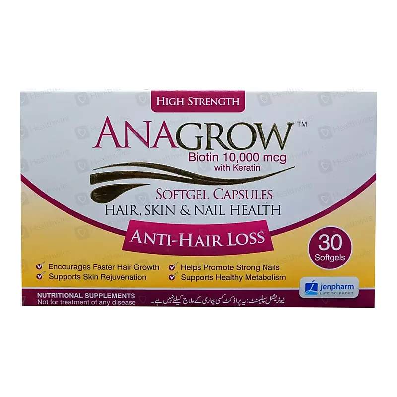 Anagrow (Anti-Hair Loss) 100Ml Shampoo — authentic medicine packaging