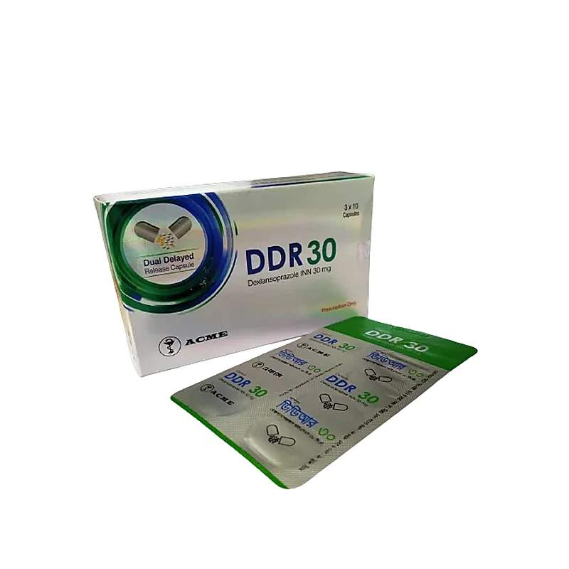 Apicon DDR (30Mg) 30 Capsules — authentic medicine packaging