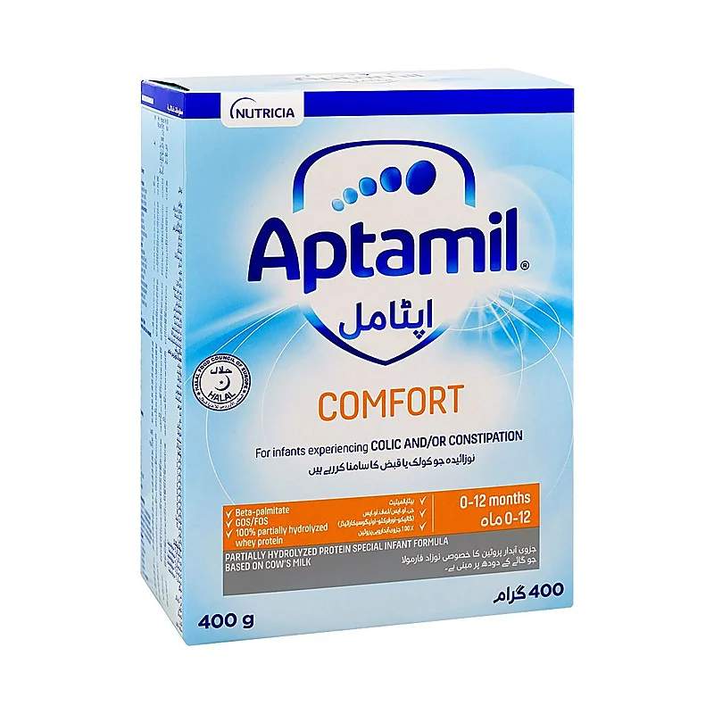 Aptamil Comfort 400G — authentic medicine packaging