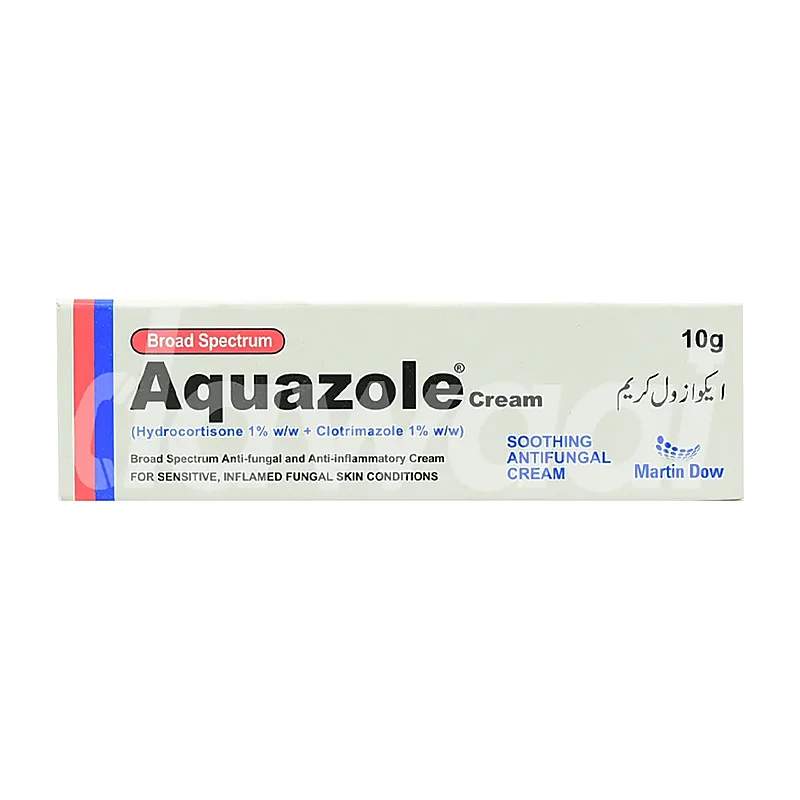 Aquazole (1/1%) 20G Cream — authentic medicine packaging