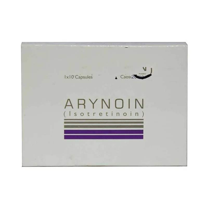 Arynoin (20Mg) 30 Capsules — authentic medicine packaging