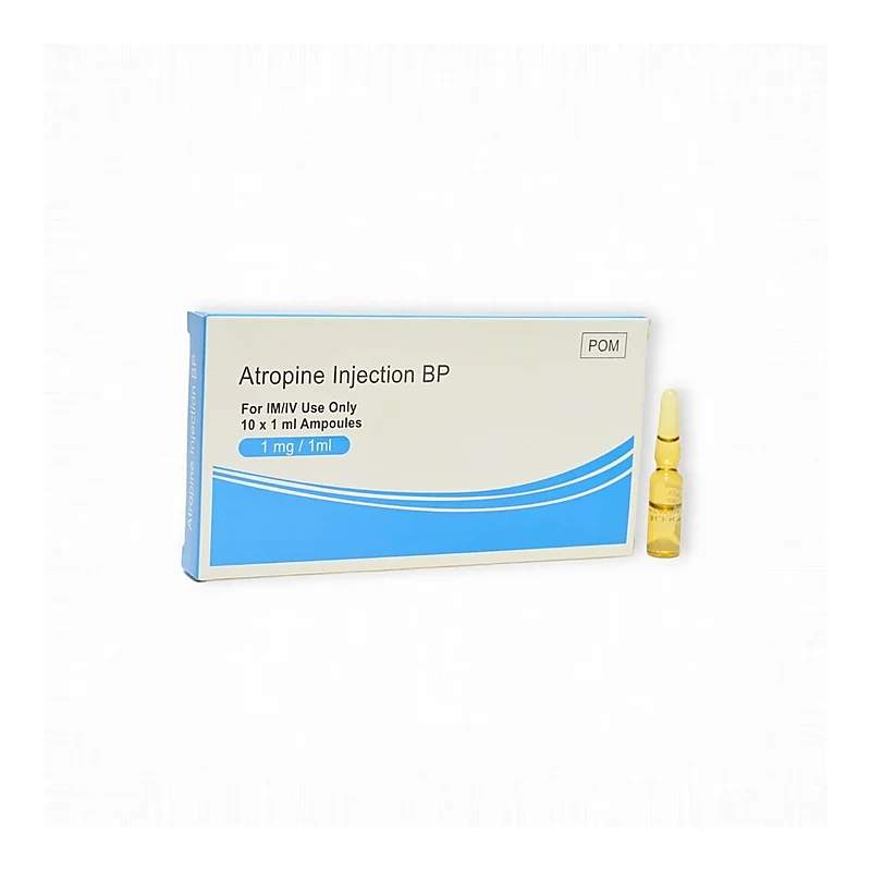 Atropine Inj 100Ampoule — authentic medicine packaging