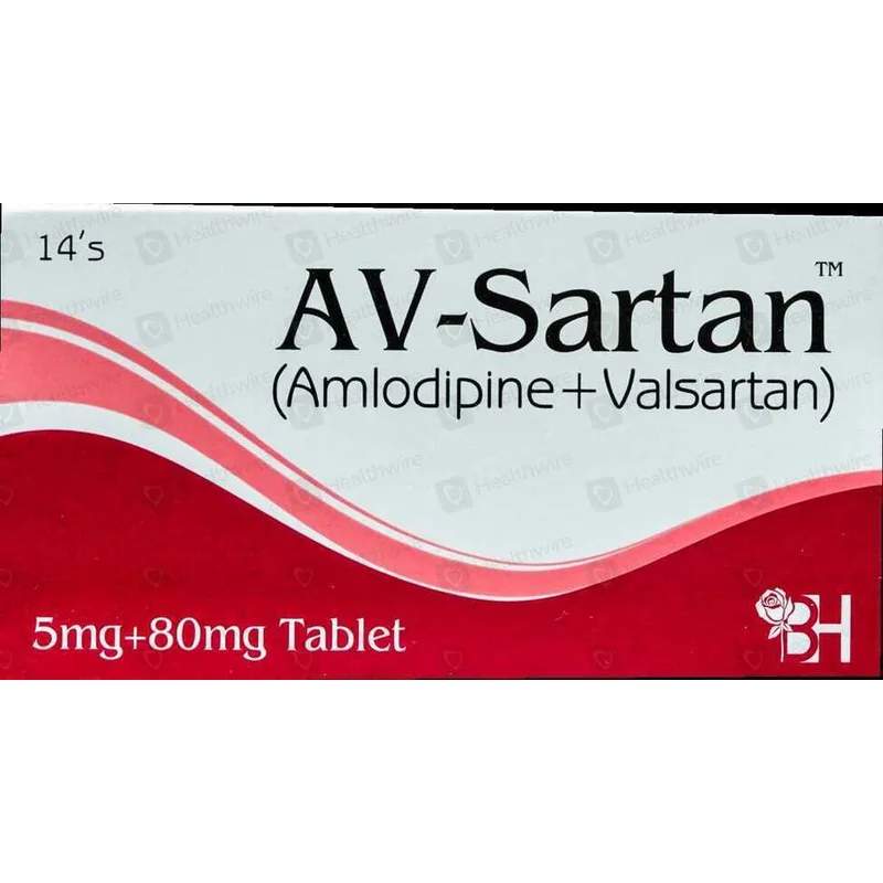 Av-Sartan (10/160Mg) 14 Tablets — authentic medicine packaging