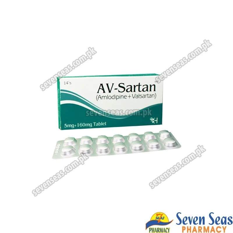 Av-Sartan (5/80Mg) 14 Tablets — authentic medicine packaging