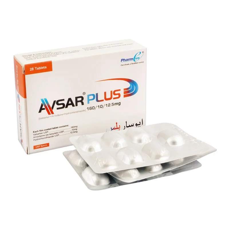 Avsar Plus (10/160/12.5Mg) 28 Tablets — authentic medicine packaging