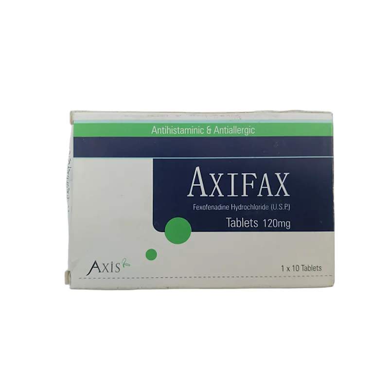 Axifax 120Mg Tab 10'S — authentic medicine packaging