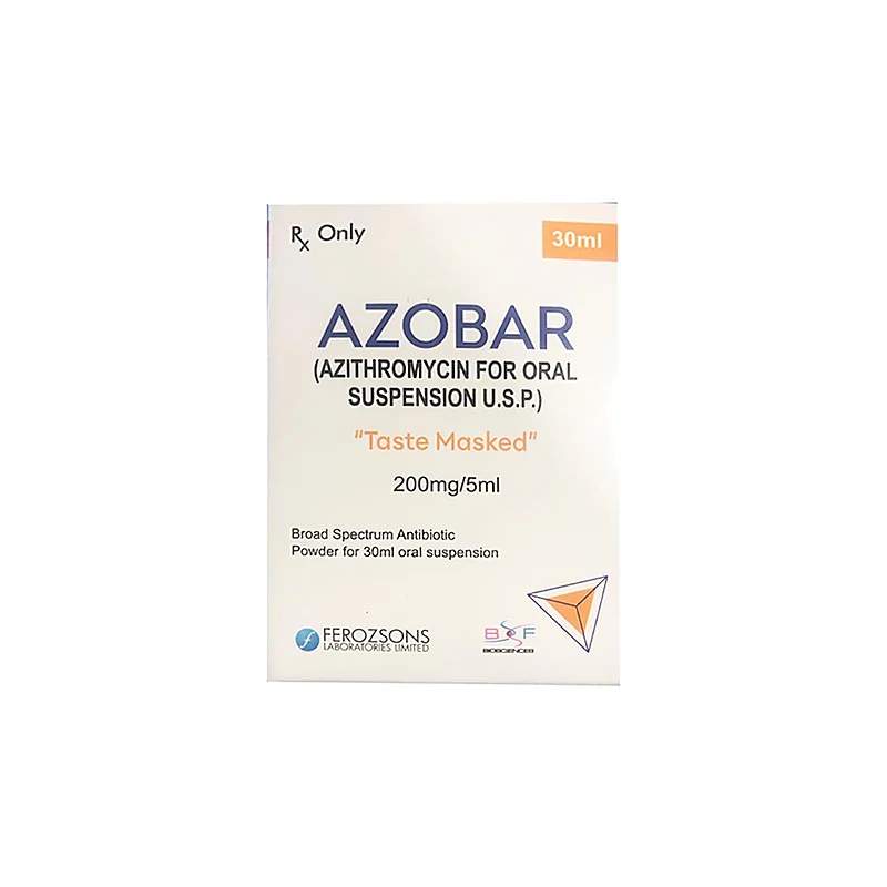 Azobar (200Mg) 30Ml Syrup — authentic medicine packaging