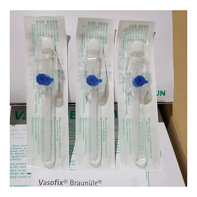 B. Braun Vasofix (22G) — authentic medicine packaging