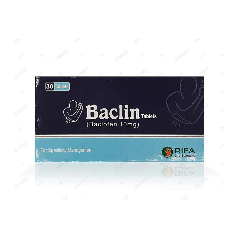 Baclin (10Mg) 30 Tablets — authentic medicine packaging