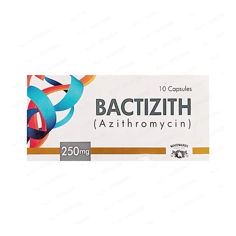 Bactizith (500Mg) 3 Capsules — authentic medicine packaging