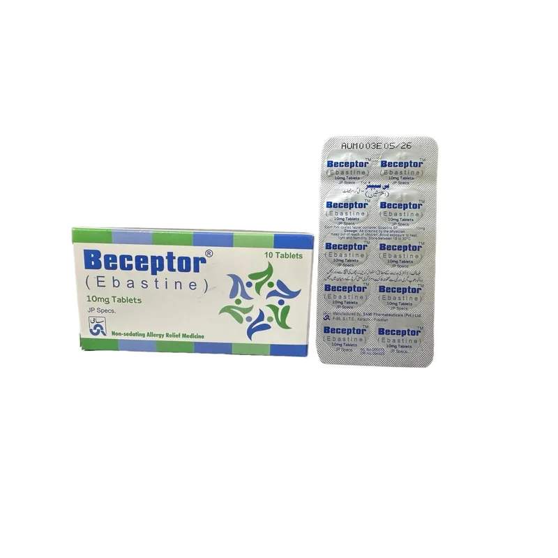 Beceptor (10Mg) 10 Tablets — authentic medicine packaging