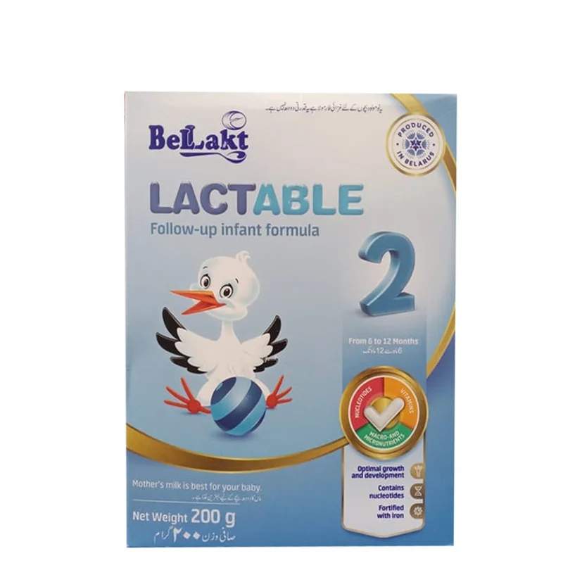 Bellakt 2 (Lactable) 200G Powdered Milk — authentic medicine packaging