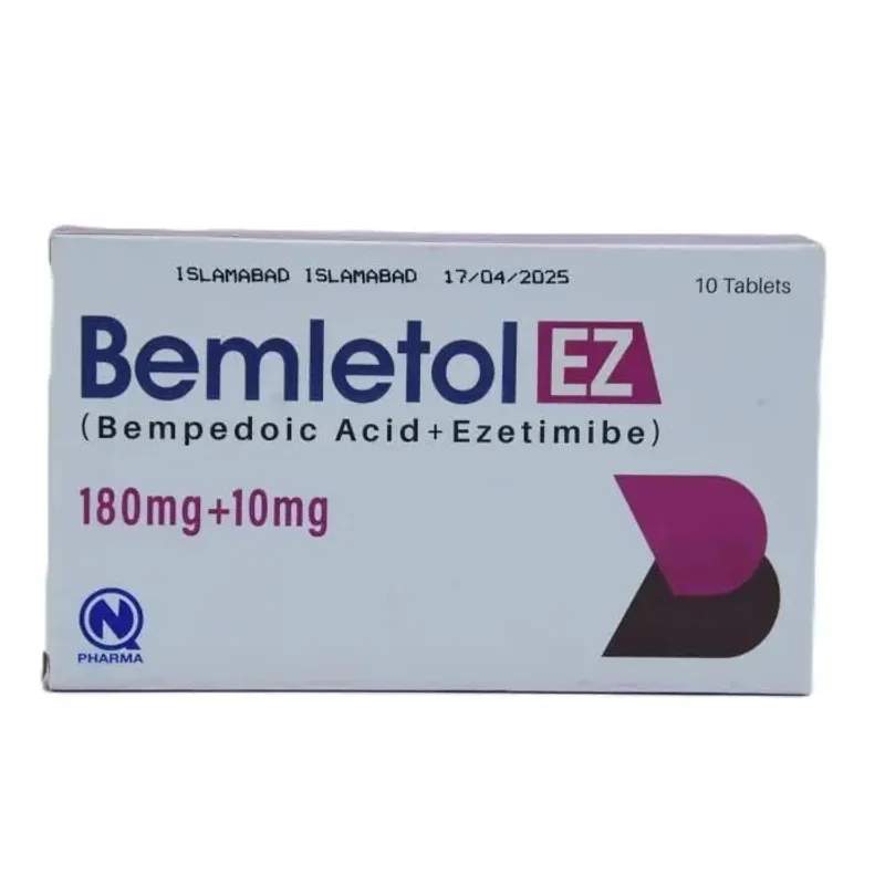 Bemletol EZ (180/10mg) 10 Tablets — authentic medicine packaging