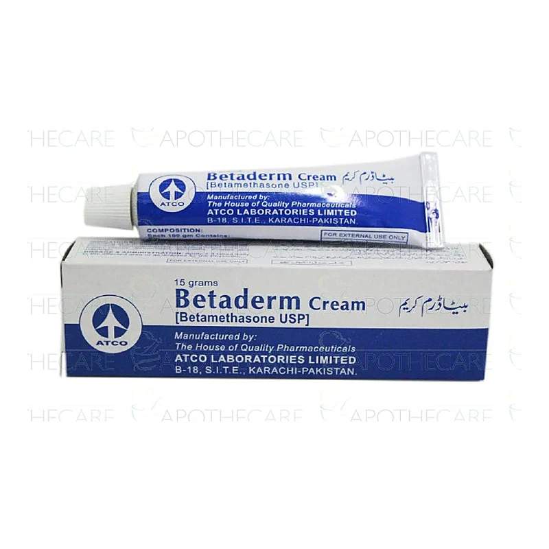 Betaderm (0.1%) 15G Cream — authentic medicine packaging