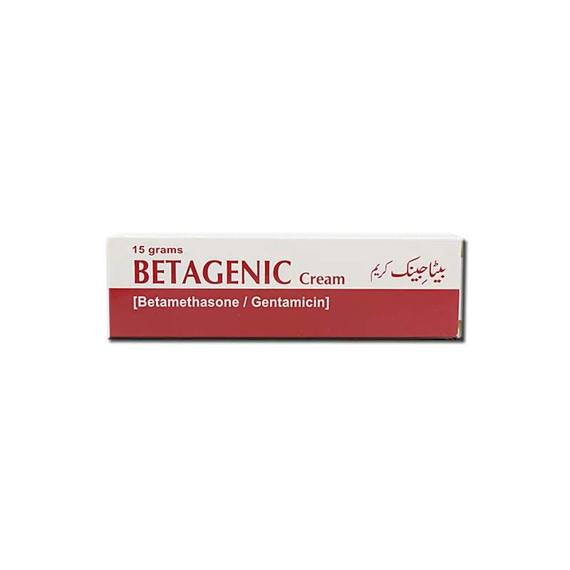 Betagenic (15G) Cream — authentic medicine packaging