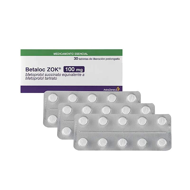 Betaloc Zok (100Mg) 30 Tablets — authentic medicine packaging