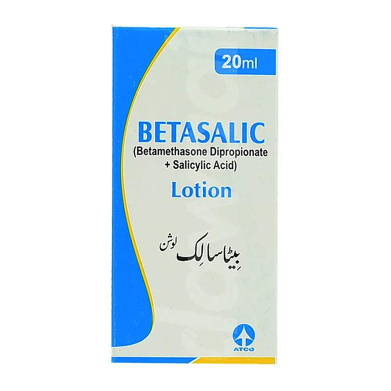 Betasalic (0.05/2%) 20Ml Lotion — authentic medicine packaging