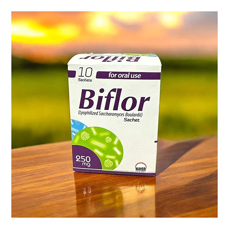 Biflor (250Mg) 10 Sachets — authentic medicine packaging
